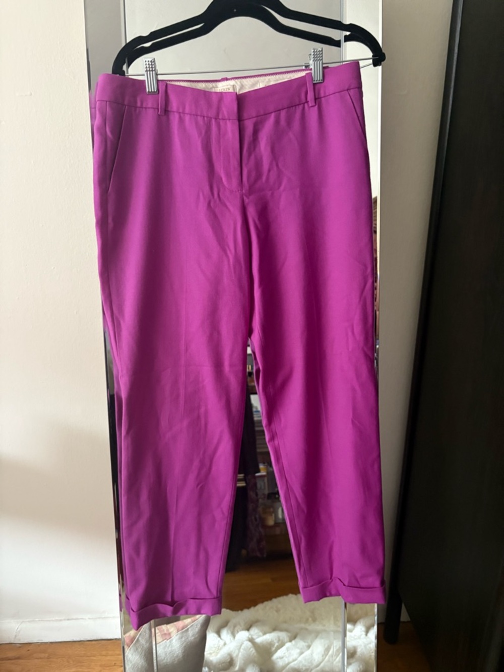 J. Crew Vibrant Magenta Pants
